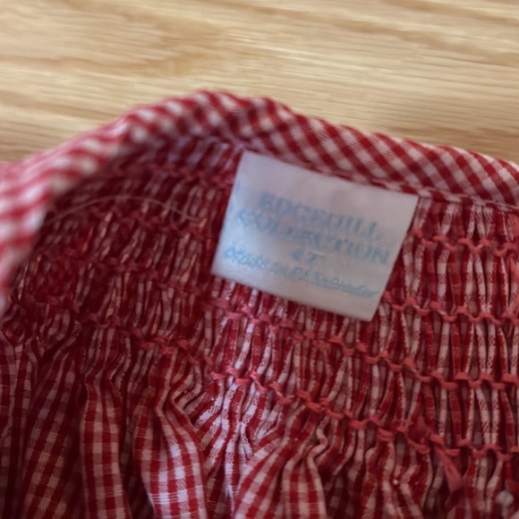 Back to school smock dress 4T-5T - Picture 2 of 4